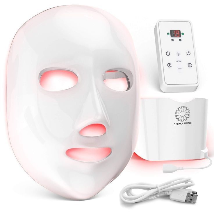 7-Color LED Face Mask – Rechargeable Light Therapy