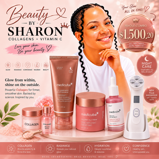 Beauty by Sharon – Ultimate  MEDICUBE Glow & Collagen Package