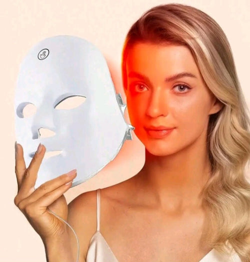 7-Color LED Face Mask – Rechargeable Light Therapy