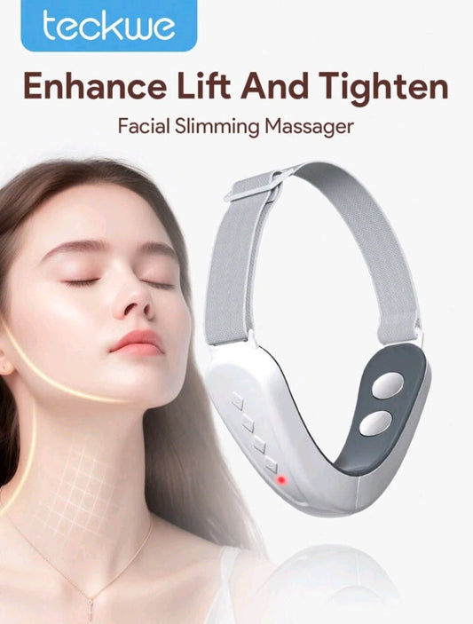 Teckwe V-Shape Facial Massager – Lift & Contour Device