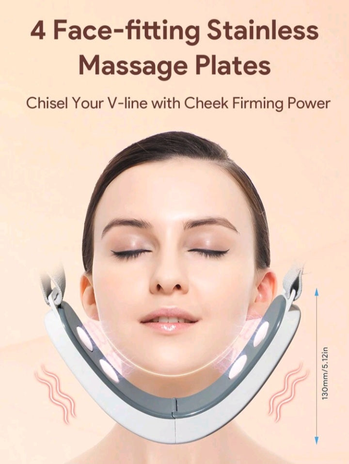 Teckwe V-Shape Facial Massager – Lift & Contour Device
